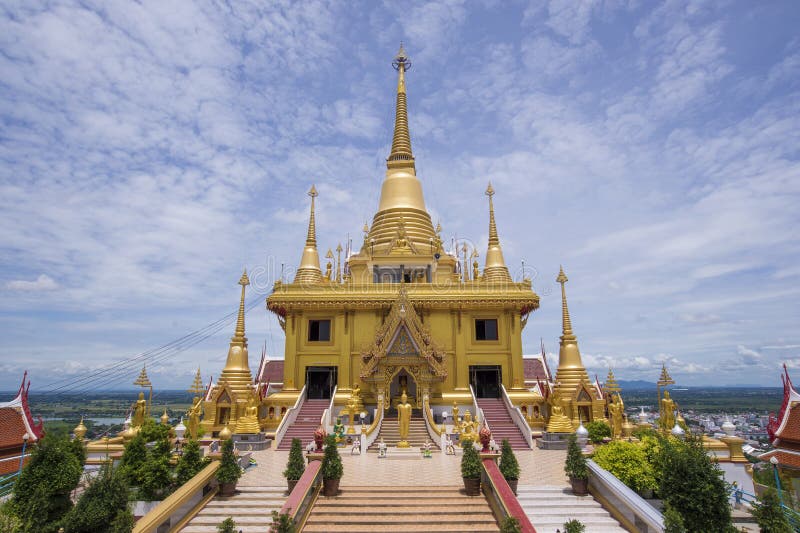 Висок Wat Khiri Wong, Таиланд стоковая фотография Висок Wat Khiri Wong, Таиланд стоковая фотография