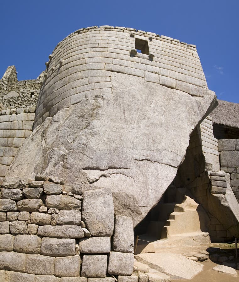 висок солнца picchu machu стоковая фотография rf висок солнца picchu machu стоковая фотография rf