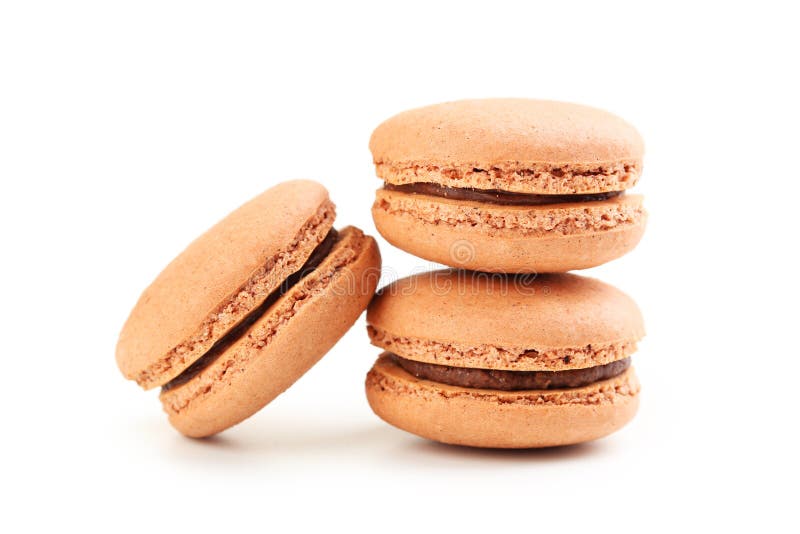 Вкусные macarons кофе стоковое фото Вкусные macarons кофе стоковое фото