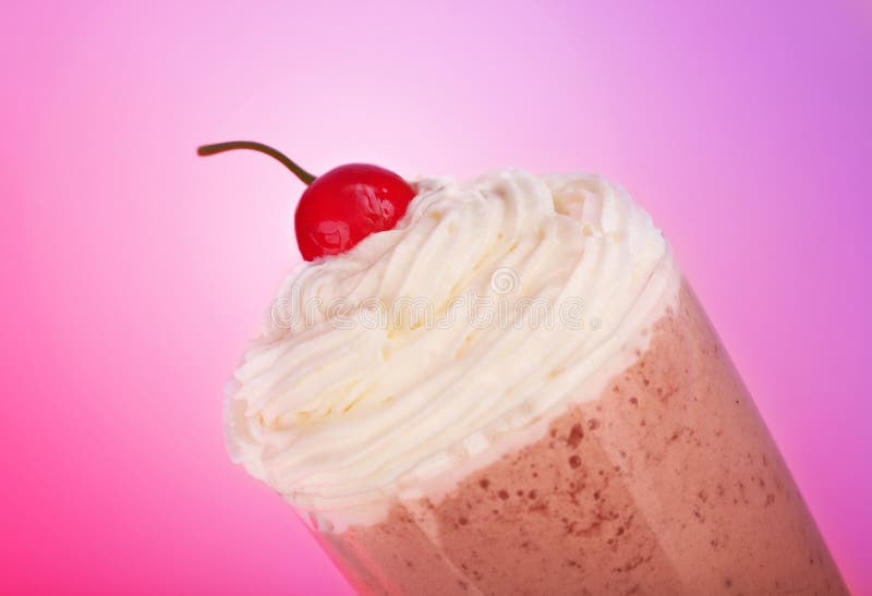Вкусный milkshake стоковая фотография Вкусный milkshake стоковая фотография