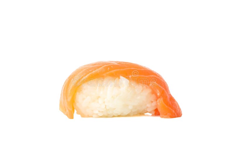 Вкусный рулон изоляции на фоне суши стоковые изображения