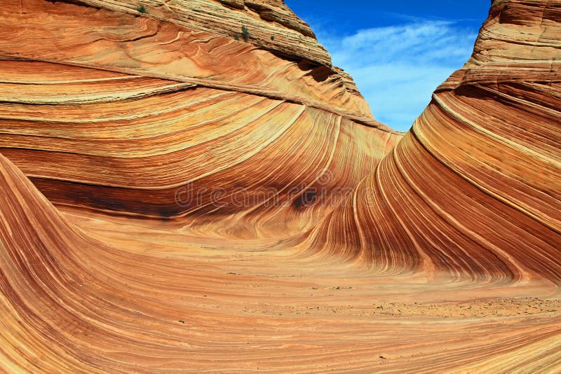 The Wave in Coyote Buttes North, Arizona. The Wave in Coyote Buttes North, Arizona