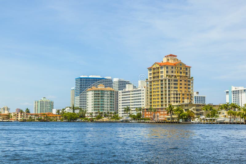 Водный путь в Fort Lauderdale стоковые фото Водный путь в Fort Lauderdale стоковые фото