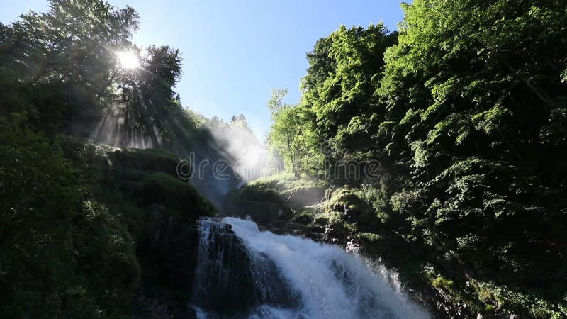 Водопад Giessbach, Bernese Oberland, Швейцария