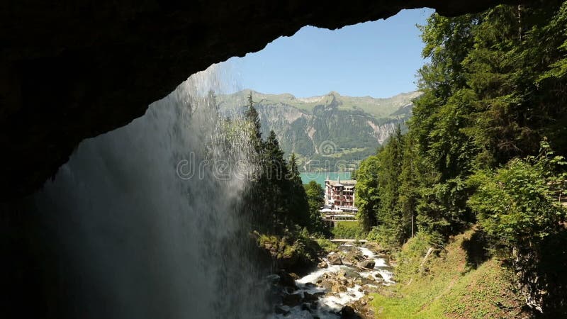 Водопад Giessbach, Bernese Oberland, Швейцария