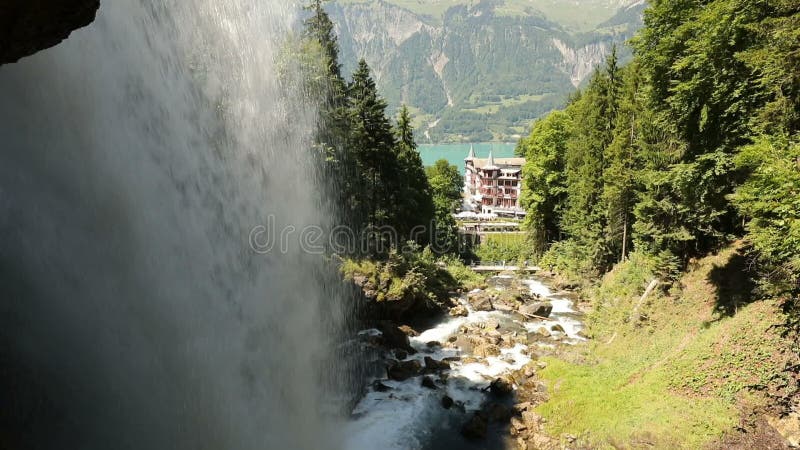 Водопад Giessbach, Bernese Oberland, Швейцария
