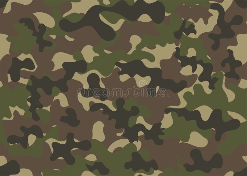 Военная картина камуфлирования, иллюстрация вектора иллюстрация вектора