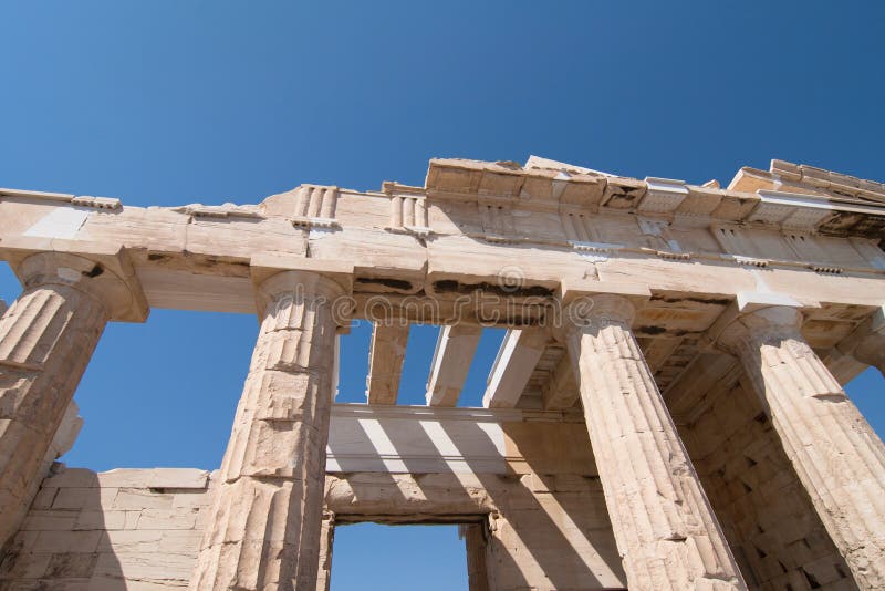 Ворот Propylaea стоковое фото rf Ворот Propylaea стоковое фото rf