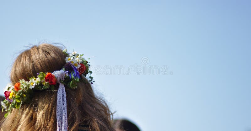 Время цветка Hippie стоковая фотография rf Время цветка Hippie стоковая фотография rf