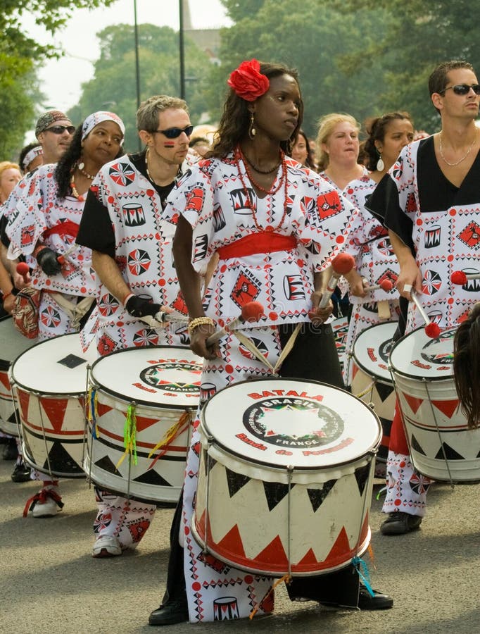 выполнять холма масленицы batala notting стоковая фотография