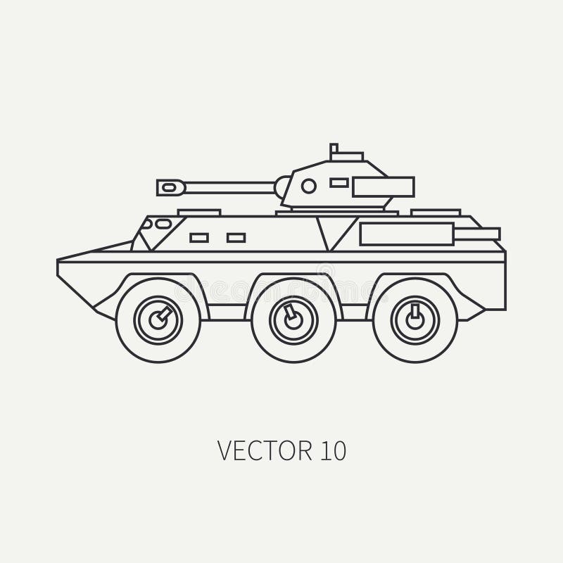Выровняйте тележку армии штурма пехоты значка вектора плоской равнины armored Военное транспортное средство Стиль шаржа винтажный бесплатная иллюстрация Выровняйте тележку армии штурма пехоты значка вектора плоской равнины armored Военное транспортное средство Стиль шаржа винтажный бесплатная иллюстрация
