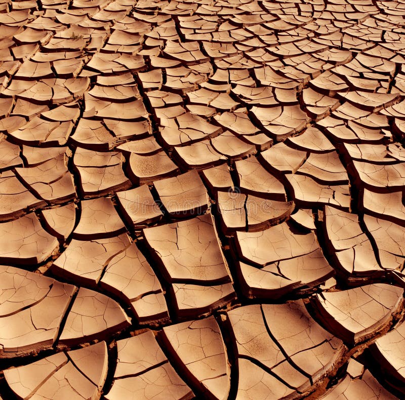 Dry and cracked earth in the Namib Desert in Namibia. Dry and cracked earth in the Namib Desert in Namibia