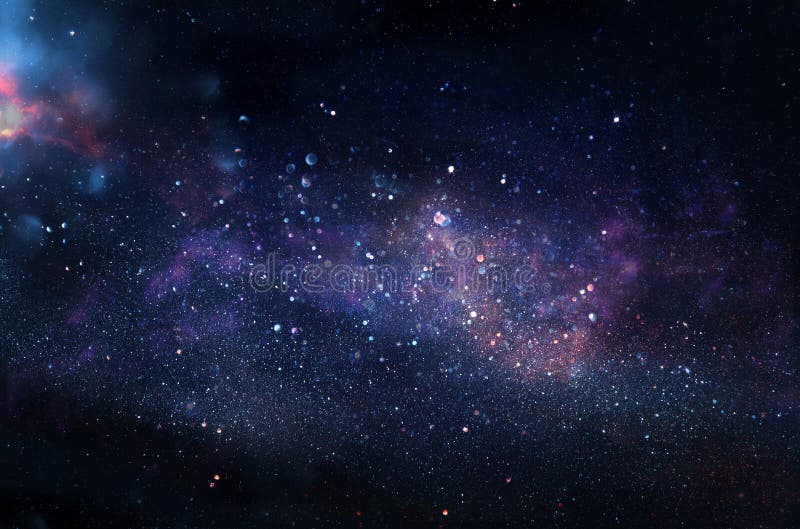 Галактика и nebula Звёздная текстура предпосылки космического пространства стоковое фото