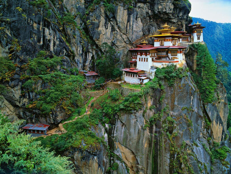 Гималаи, Тибет, Бутан, Paro Taktsan, Taktsang Palphug Monaster Стоковое  Изображение - изображение насчитывающей природа, лестницы: 73422901