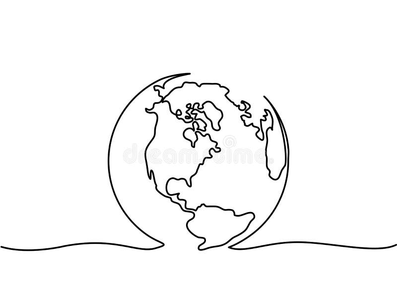 Глобус земли бесплатная иллюстрация Глобус земли бесплатная иллюстрация