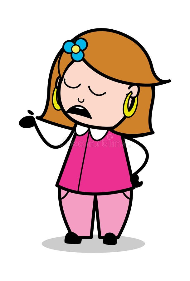 Ehefrau Mutter Cartoon Kuessen