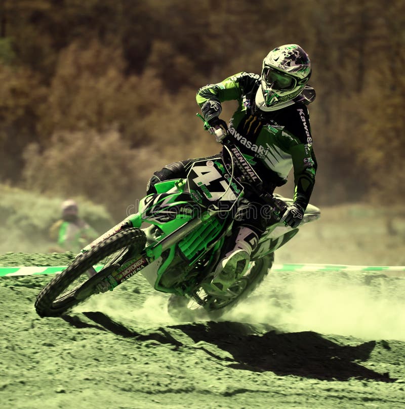 гонщик motocross стоковое фото гонщик motocross стоковое фото