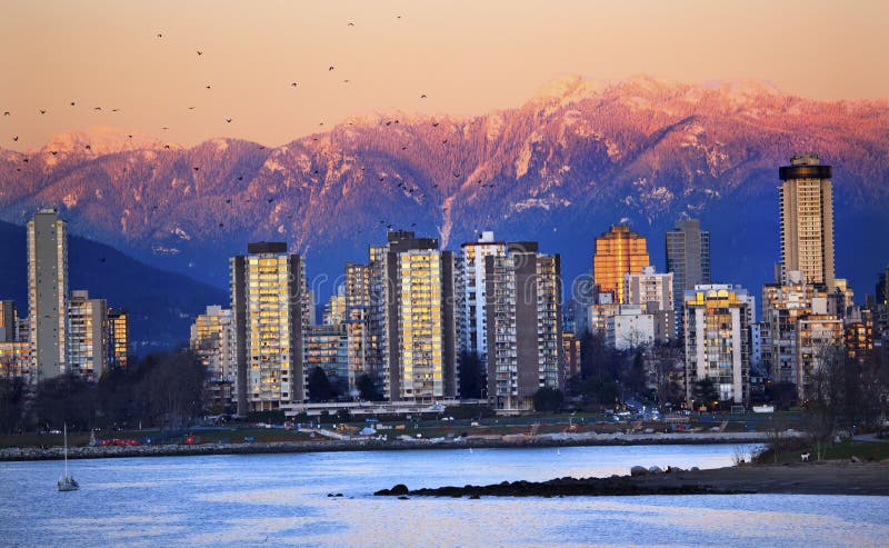 горизонт vancouver гавани залива английский стоковое изображение горизонт vancouver гавани залива английский стоковое изображение