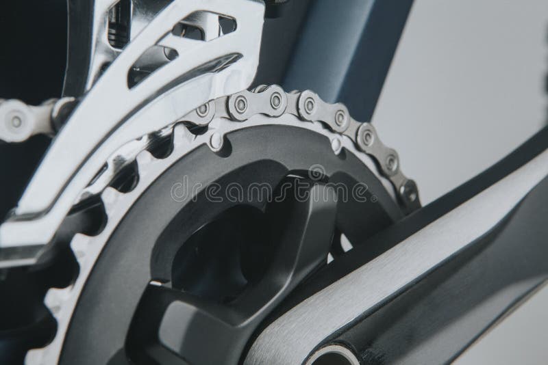 Горный велосипед Crankset стоковые фото Горный велосипед Crankset стоковые фото