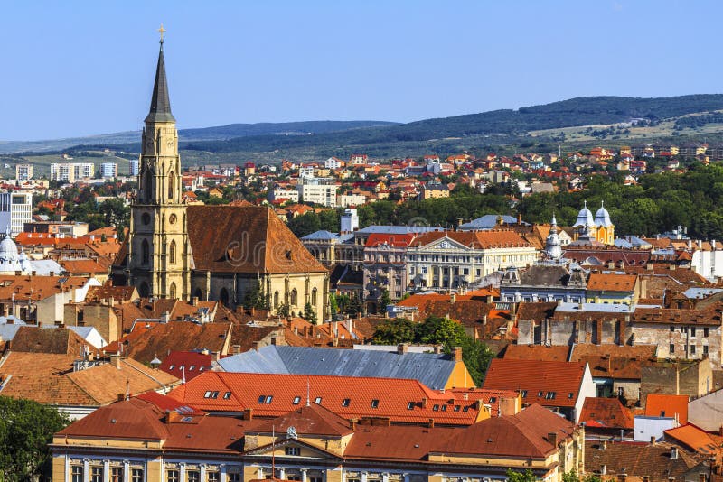 Город cluj-Napoca стоковые фото Город cluj-Napoca стоковые фото