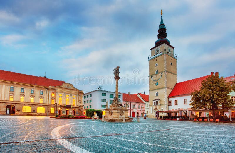 Город Trnava, Словакия стоковое изображение Город Trnava, Словакия стоковое изображение