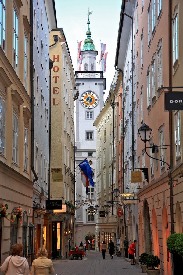 город salzburg Австралии стоковые фото город salzburg Австралии стоковые фото