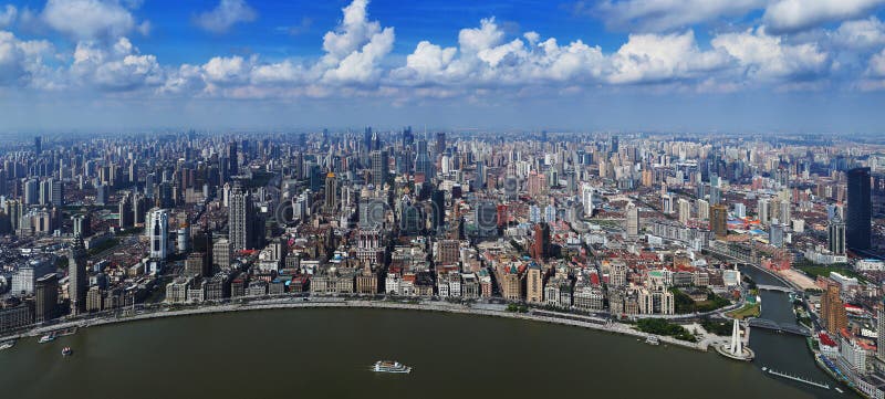 город shanghai стоковая фотография rf город shanghai стоковая фотография rf