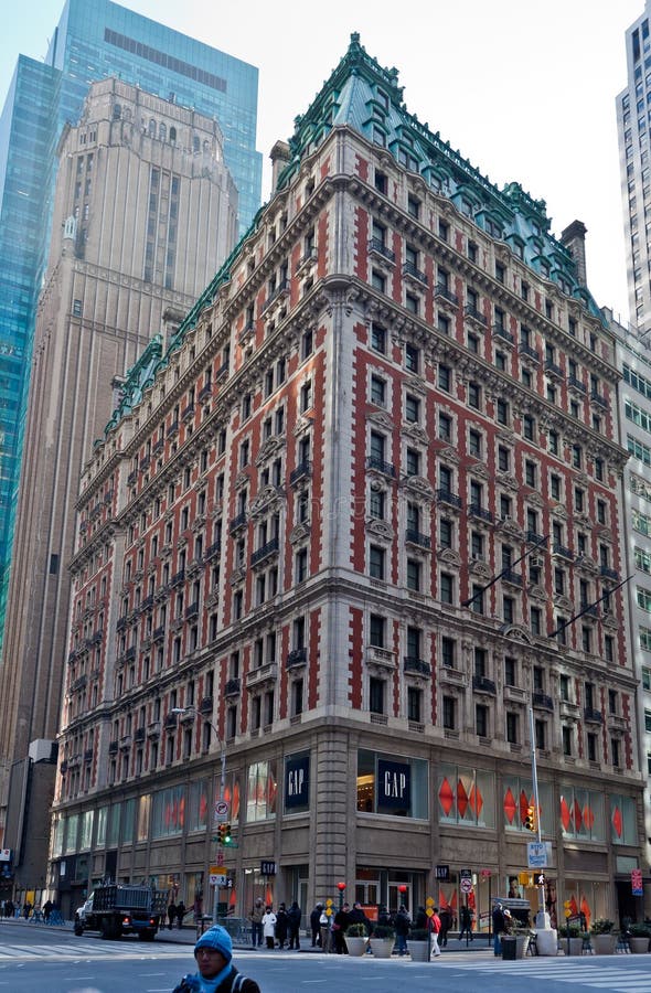 город историческое New York здания стоковые изображения