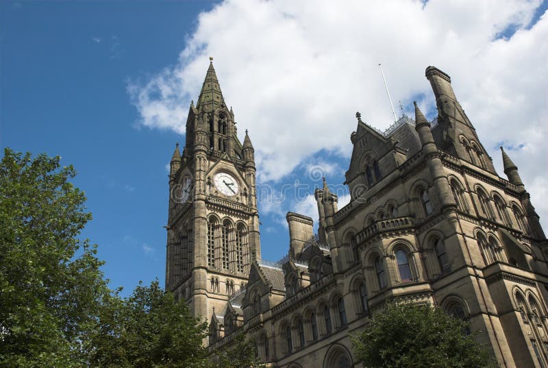 городок manchester залы стоковое фото rf городок manchester залы стоковое фото rf