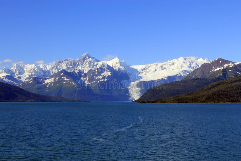 Glaciers and mountains of Alaska. Glaciers and mountains of Alaska
