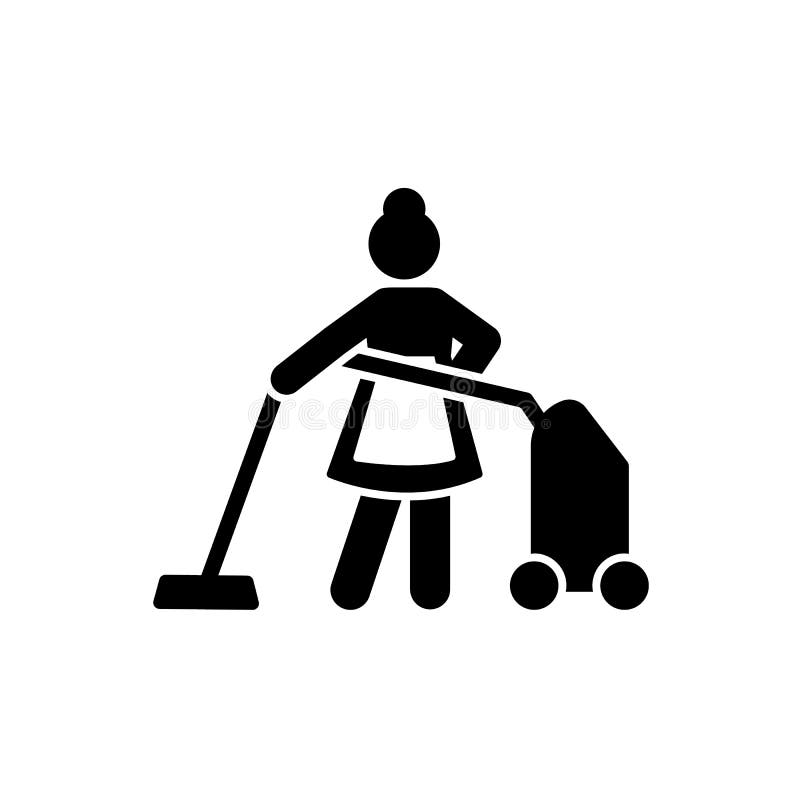 Гостиница, работа, гостиница, значок чистки Элемент значка пиктограммы ...