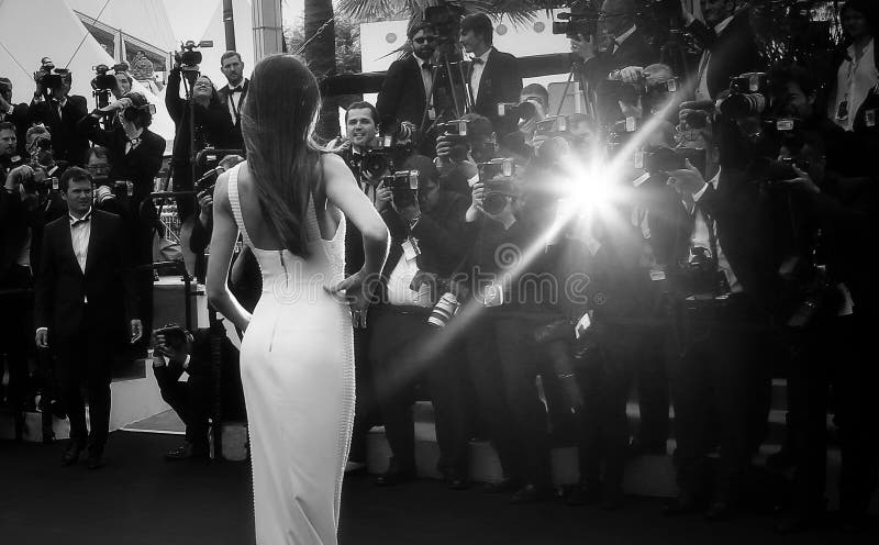Гость присутствует на премьере стоковая фотография rf Гость присутствует на премьере стоковая фотография rf
