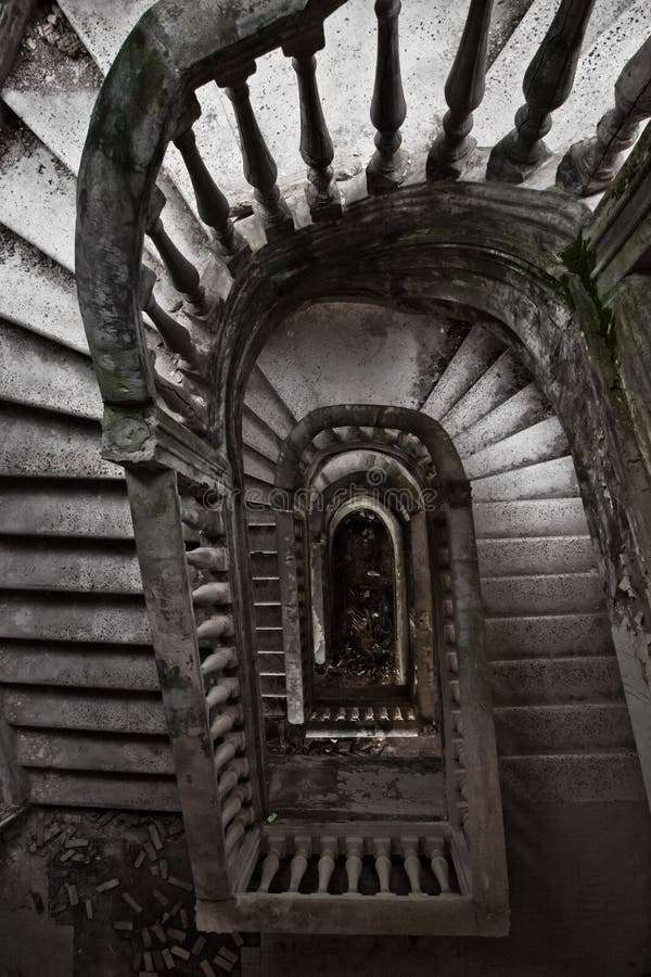 Gothic abandoned ladies, abandoned hotel Gagripsh. Gothic abandoned ladies, abandoned hotel Gagripsh