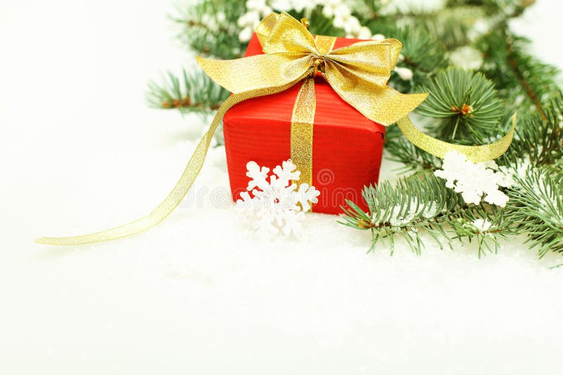 Граница Кристмас - дерево и снежинка Xmas стоковые изображения Граница Кристмас - дерево и снежинка Xmas стоковые изображения