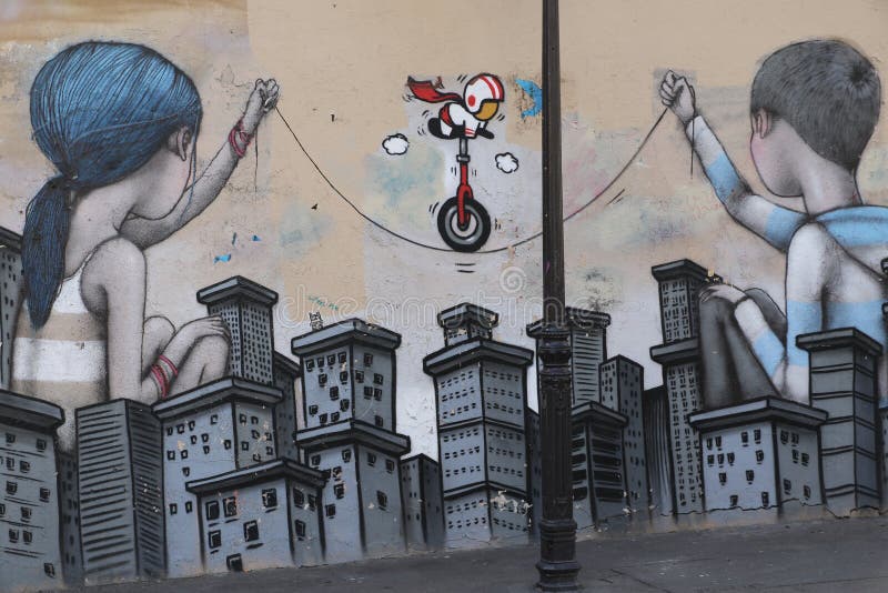 Граффити Парижа