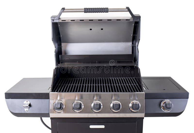 Гриль BBQ нержавеющей стали стоковая фотография Гриль BBQ нержавеющей стали стоковая фотография