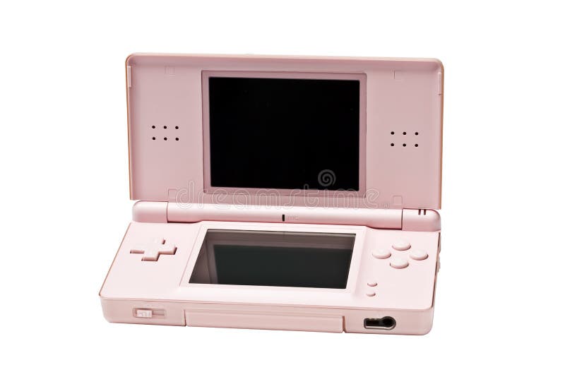 двойной экран nintendo nds стоковое изображение двойной экран nintendo nds стоковое изображение