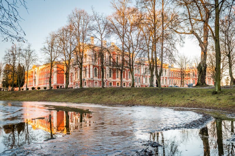 Park of the Jelgava palace where now is located Latvia University of Agriculture. Latvia, Europe. Park of the Jelgava palace where now is located Latvia University of Agriculture. Latvia, Europe