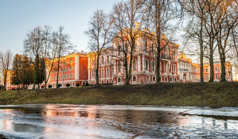 Park of the Jelgava palace where now is located Latvia University of Agriculture. Latvia, Europe. Park of the Jelgava palace where now is located Latvia University of Agriculture. Latvia, Europe