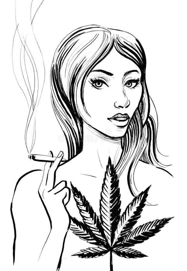 Девушка и марихуана фото цветок похож на коноплю