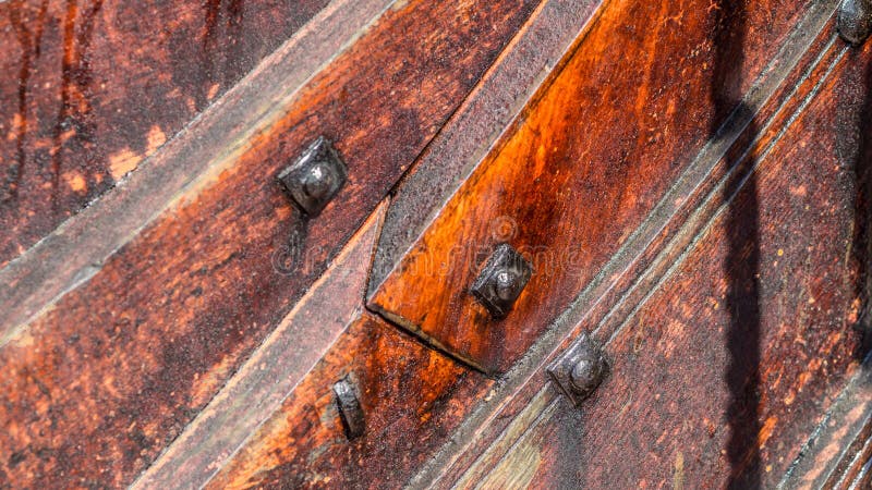 Viking ship Clinker built detail showing overlapping planks. Viking ship Clinker built detail showing overlapping planks