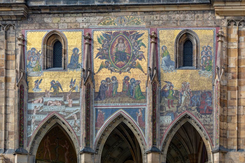Деталь собора Vitus Святого в Праге