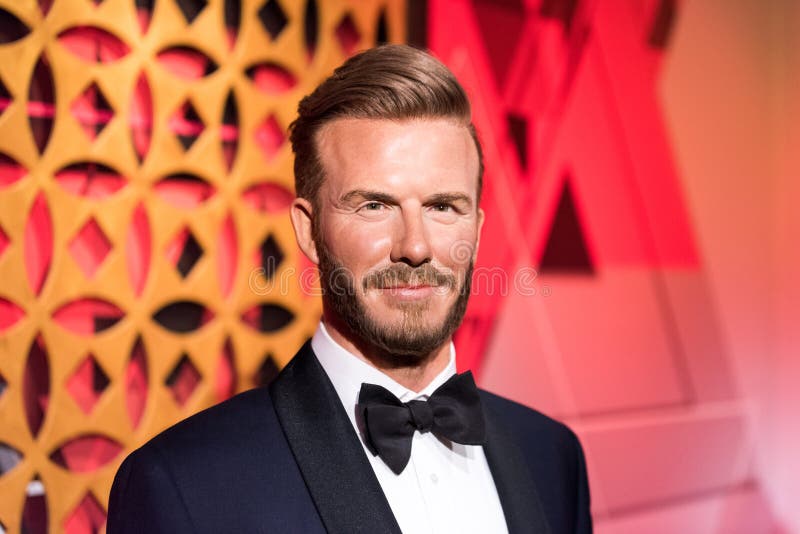 Диаграмма воска Дэвида Бекхэма на музее Мадам Tussauds в Стамбуле стоковое изображение Диаграмма воска Дэвида Бекхэма на музее Мадам Tussauds в Стамбуле стоковое изображение