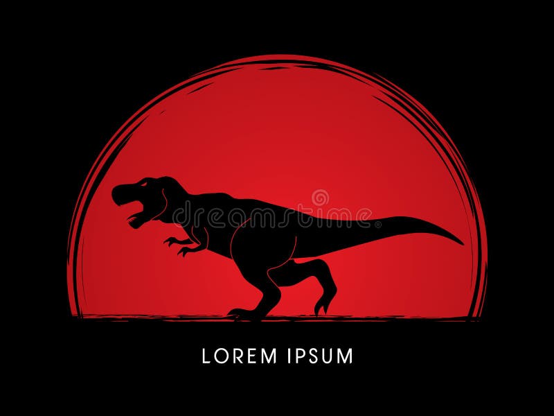 Динозавр t Rex иллюстрация штока Динозавр t Rex иллюстрация штока