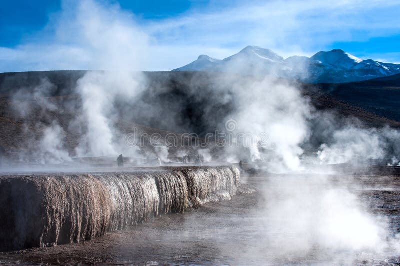Долина гейзеров в Atacama стоковое изображение rf Долина гейзеров в Atacama стоковое изображение rf