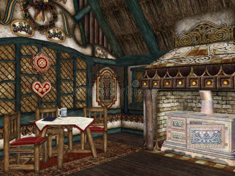 дом gingerbread иллюстрация штока дом gingerbread иллюстрация штока
