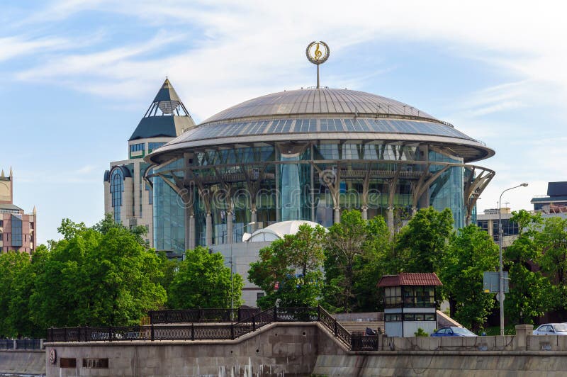 Дом Москвы международный музыки. Россия стоковые фото Дом Москвы международный музыки. Россия стоковые фото