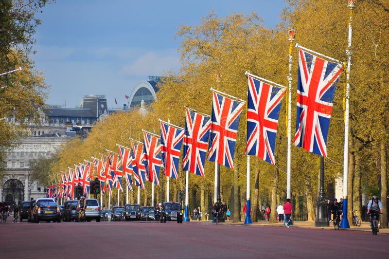 дорога мола london стоковые изображения дорога мола london стоковые изображения