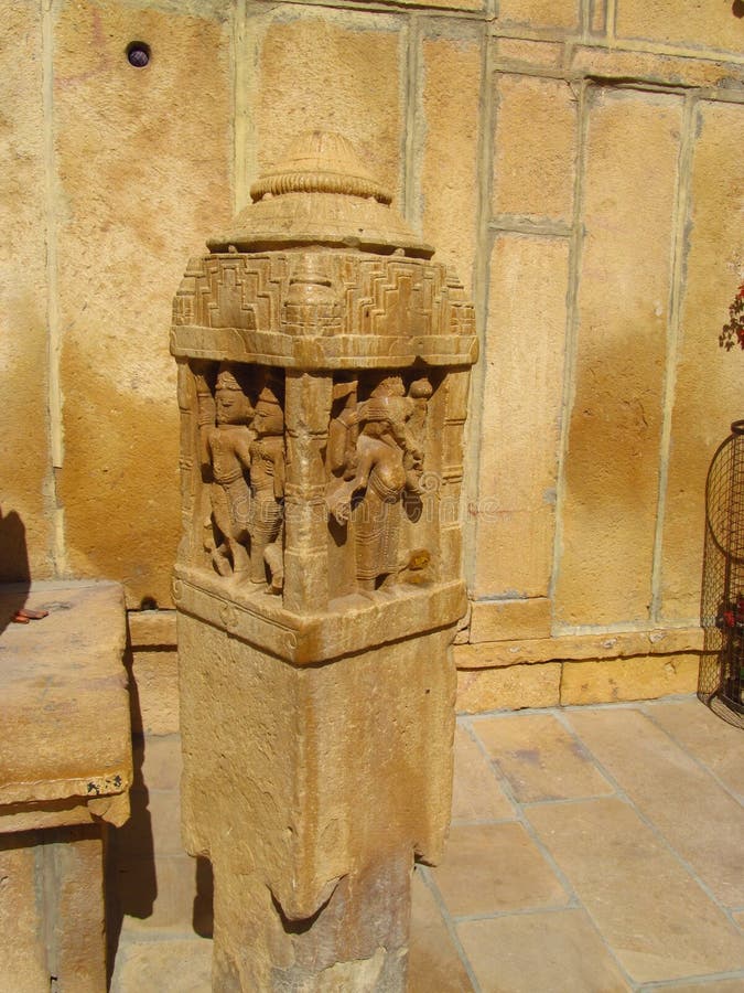 Древняя крепость «форт jaisalmernbsp в Индии стоковые изображения