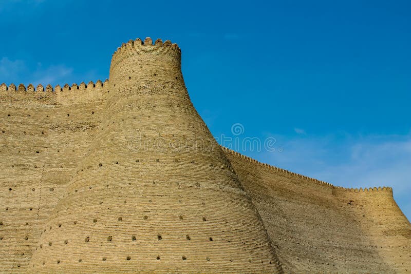 древняя крепость в азии стоковые фото